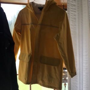 Children’s Lands End never used Yellow Raincoat